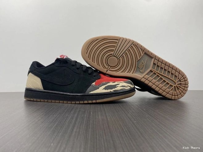 Kicktheory SoleFly x Air Jordan DN3400-001 1 Low Carnivore 0815